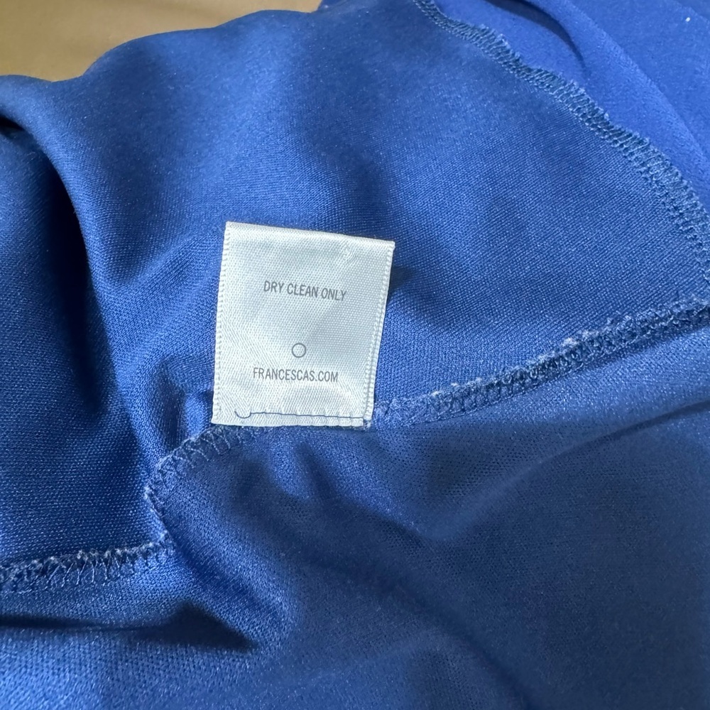 Blue Rain Elegant Blue Women's Dress - Picture 9 of 9